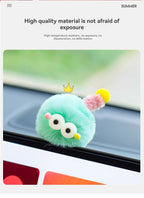 Hairball little monster car decoration creative cute doll