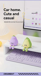 Car accessories ornaments car center console eggplant