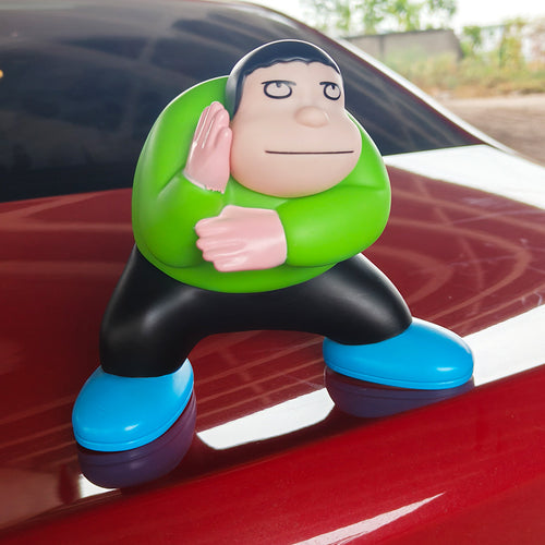 Car funny fat Tiger laser ray car decoration