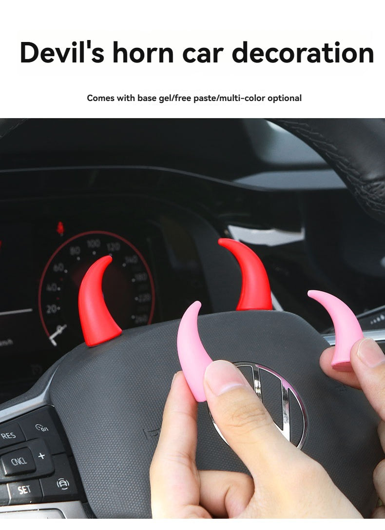 Creative funny car center console display mavericks corner steering wheel