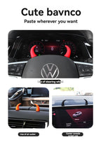 Creative funny car center console display mavericks corner steering wheel