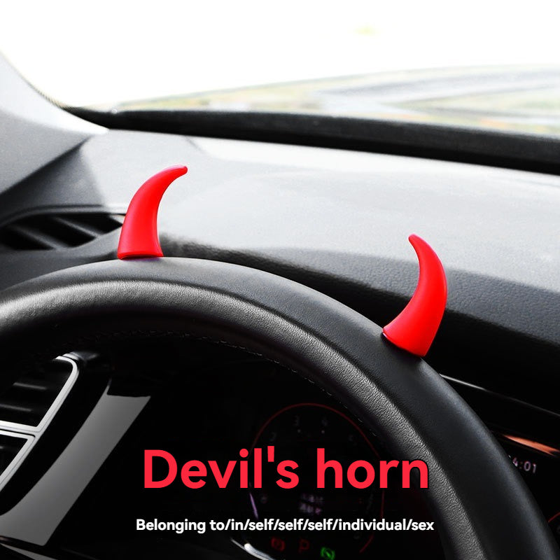 Creative funny car center console display mavericks corner steering wheel