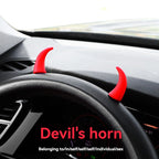 Creative funny car center console display mavericks corner steering wheel