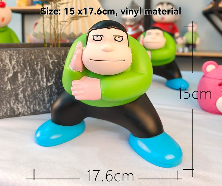 Car funny fat Tiger laser ray car decoration