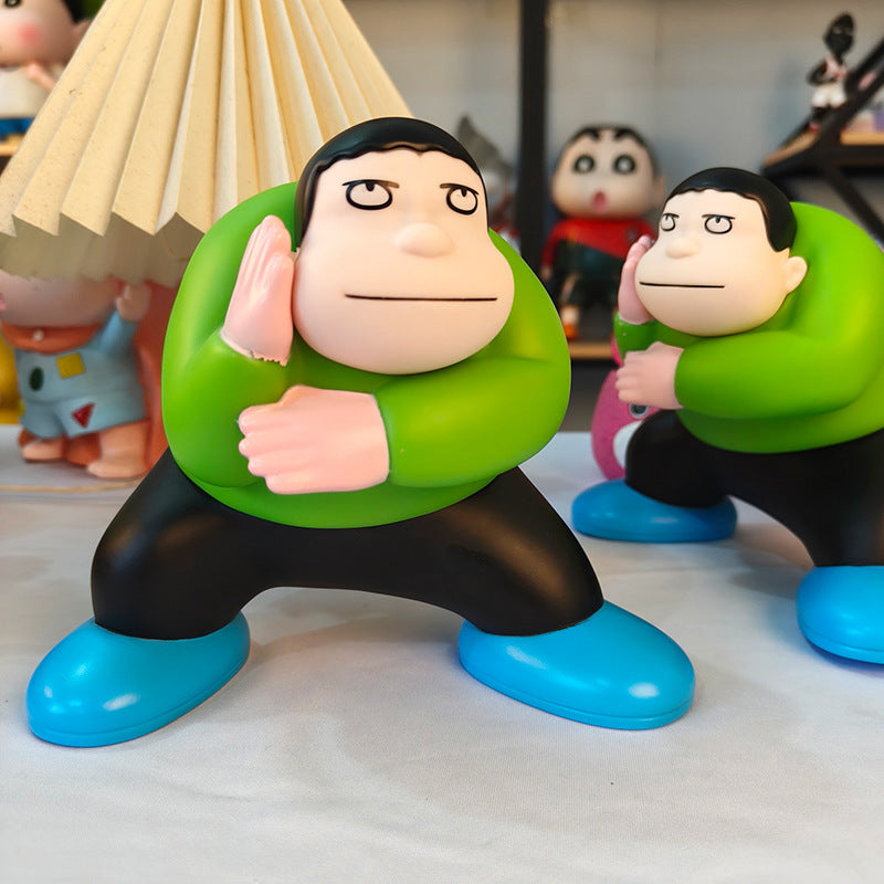 Car funny fat Tiger laser ray car decoration