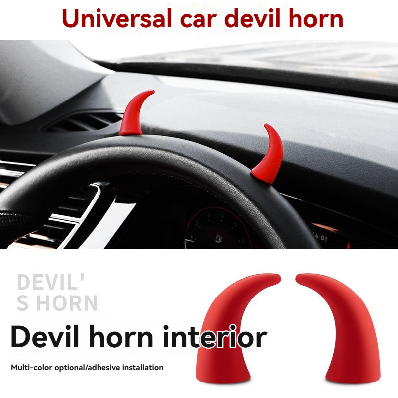 Creative funny car center console display mavericks corner steering wheel