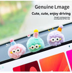 Hairball little monster car decoration creative cute doll