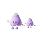 Car accessories ornaments car center console eggplant