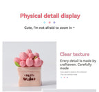 2025 new center console healing series potted plants