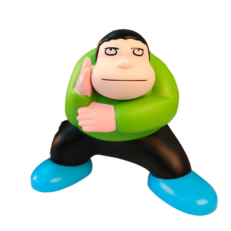 Car funny fat Tiger laser ray car decoration